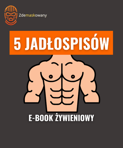 E-Booki Żywieniowe - 5 Jadłospisów (1400-4400 kcal)